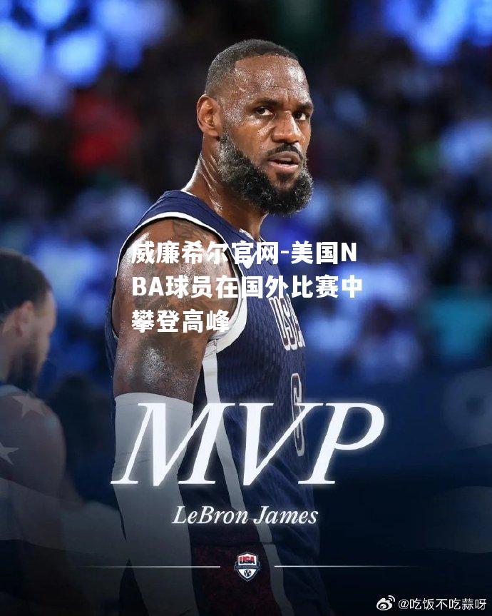 美国NBA球员在国外比赛中攀登高峰